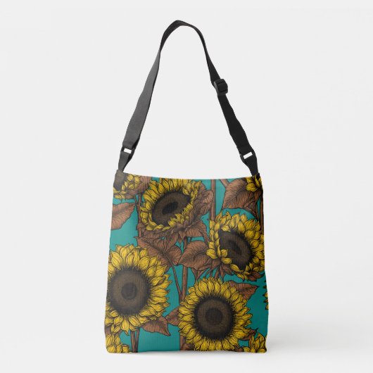 Sac Ajustable Fleurs de soleil (Dos)