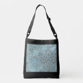 Sac Ajustable Fleurs décoratives bleu pastel (Dos)