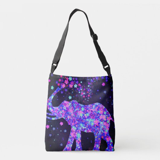 Sac Ajustable Fleurs d'éléphants (Dos)