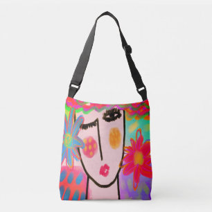 Sac Ajustable Fleurs d'été Peinture Abstraite