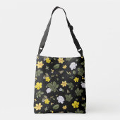 Sac Ajustable Fleurs jaunes et roses blanches 2 (Dos)