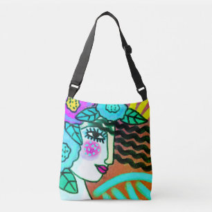 Sac Ajustable Fleurs peinture numérique Abstraite