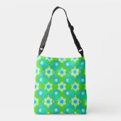 Sac Ajustable Fleurs Perles Donuts Spearmint Blue Apple Green (Dos)