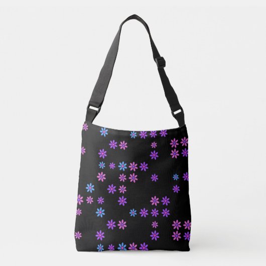 Sac Ajustable Fleurs rétro (Devant)