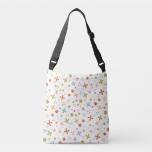 Sac Ajustable Fleurs rétro abstraites