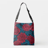 Sac Ajustable Fleurs rouges de waratah (Dos)
