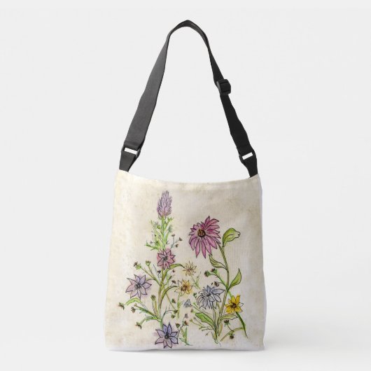Sac Ajustable Fleurs sauvages sauvages (Devant)