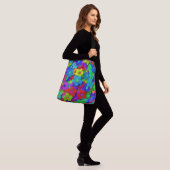 Sac Ajustable Fleurs super d'arc-en-ciel (Sur le modèle)
