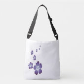 Sac Ajustable Fleurs violettes (Devant)
