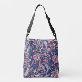 Sac Ajustable Floral Ethnique : Abstrait Oriental Sans Seamless. (Dos)