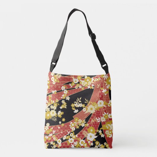 Sac Ajustable Floral Mix Kimono Pattern (Dos)