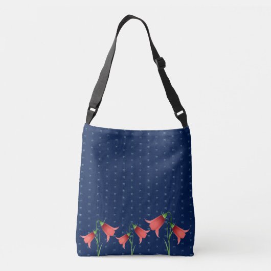 Sac Ajustable Floral Monogram Pattern (Dos)