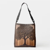 Sac Ajustable Flore australienne : Impression sur bois d'arbre d (Dos)