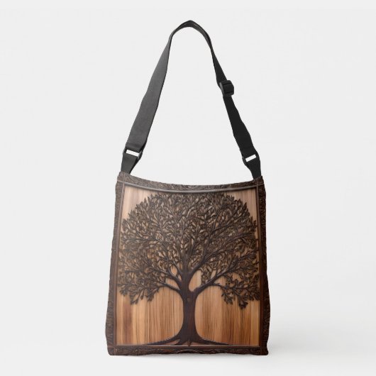 Sac Ajustable Flore australienne : Impression sur bois d'arbre d (Devant)