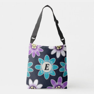 Sac Ajustable Flore de la passion du monogramme sur mesure