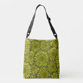 Sac Ajustable Flore Rustique Tournesol Jaune Main tirée (Dos)