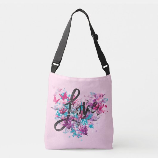 Sac Ajustable Flower Heart Love (Devant)