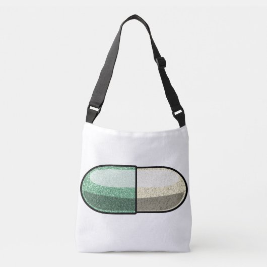 Sac Ajustable Fluoxétine pailletée (Devant)