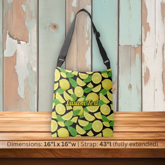 Sac Ajustable Fond citron