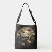 Sac Ajustable Forêt de champignons punk (Dos)