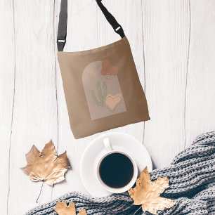Sac Ajustable Formes Boho Abstraites Cactus Soleil Terracotta Be