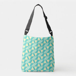 Sac Ajustable Formes géométriques en turquoise et jaune en bando