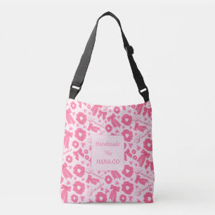 Sac Ajustable Foulard rose pour fille - Motif de chouchous pour 