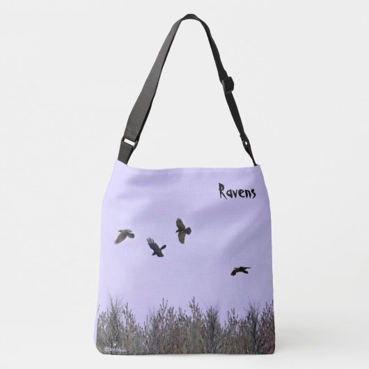 Sac Ajustable Foule de ravens (Dos)