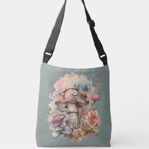 Sac Ajustable Fourre-tout aux champignons floraux