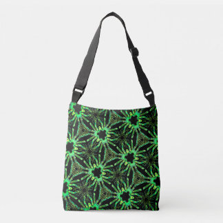 Sac Ajustable Fourre-tout bandoulière Jimette Design vert noir