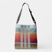 Sac Ajustable FOURRE-TOUT RÉGLABLE - "LA PLAYA" - Tissu mexicain (Dos)