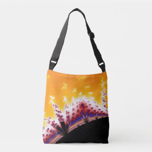 Sac Ajustable Fractage noir, or et rouge