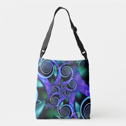 Sac Ajustable Fractale pourpre de remous (Dos)
