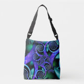 Sac Ajustable Fractale pourpre de remous (Devant)