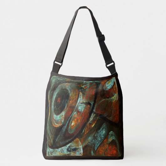 Sac Ajustable Fractionner l'art Abstrait (Devant)