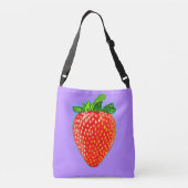 Sac Ajustable Fraise juteuse en style pop art (Dos)