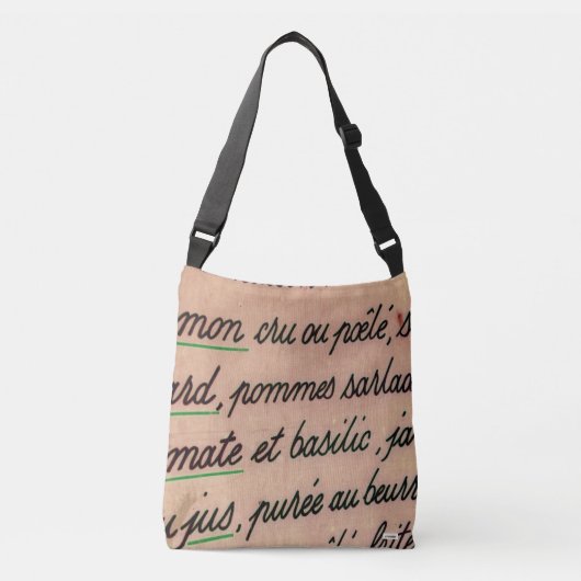 Sac Ajustable Français (Devant)