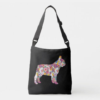 Sac Ajustable Français Bulldog Flower Motif Frenchie Bulldogs