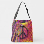 Sac Ajustable Freak Drapeau Psychedelic Hippy Couture (Dos)