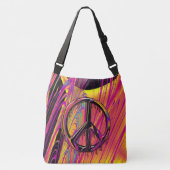 Sac Ajustable Freak Drapeau Psychedelic Hippy Couture (Devant)
