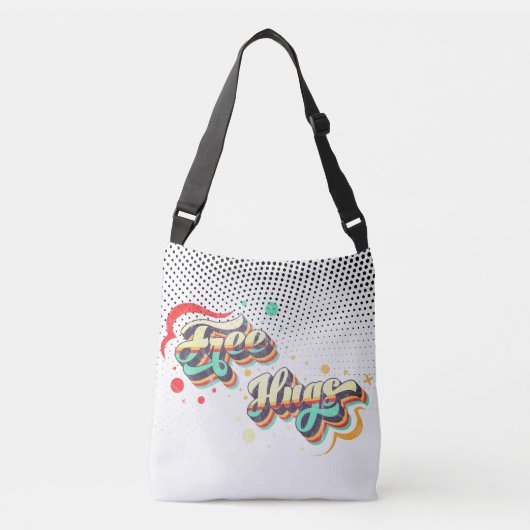 Sac Ajustable Free Hugs - Deluxe Colorful Dots Mix Edition (Devant)
