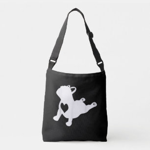 Sac Ajustable French Bulldog Yoga Pose Amour Coeur Cadeau