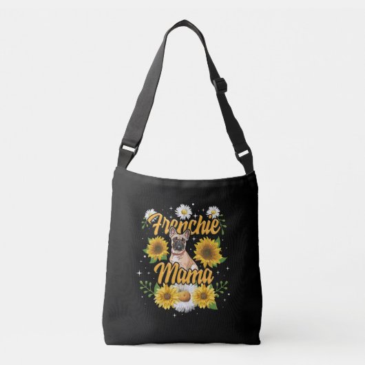 Sac Ajustable Frenchie Mama French Buldog Sunflower (Devant)