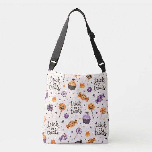 Sac Ajustable Friandises Trick or Treat (Devant)
