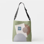 Sac Ajustable Fun Chic Cercles géométriques Abstraits Motif d'ar (Dos)