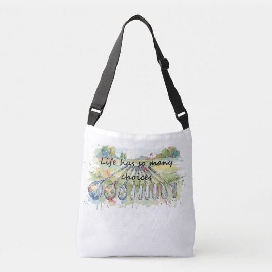 Sac Ajustable Fun Humor Golf Golfing Quote Life Choices (Devant)