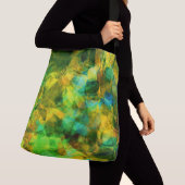 Sac Ajustable Funky Greens Moderne Conception abstraite (De près)