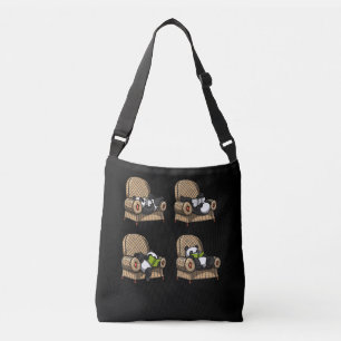 Sac Ajustable Funky Panda Ours Livre animal de lecture