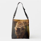 Sac Ajustable Funny Fat Cat Lecture journal sur Toilet (Dos)