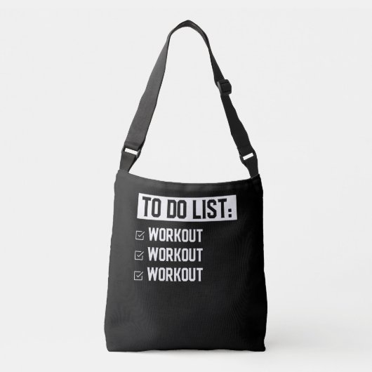 Sac Ajustable Funny Fitness Workout (Devant)